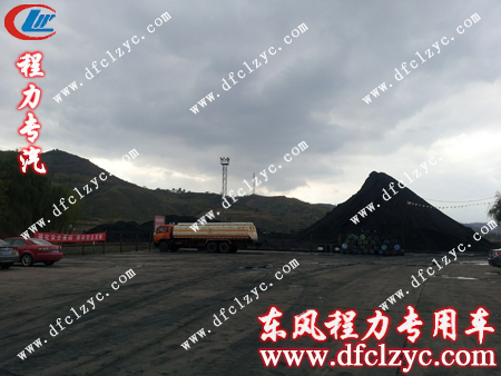 湖北程力东风153多功能绿化洒水车在用户用在地使用现场