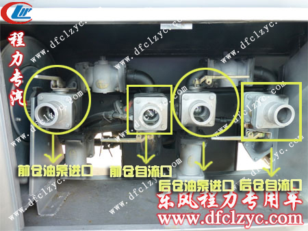 东风劲卡加油机采用专用双联油泵