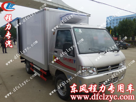 东风小霸王冷藏车整车图片