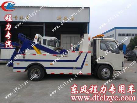 东风多利卡拖吊清障车整车图 东风多利卡拖吊清障车整车图