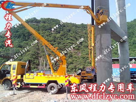 东风多利卡高空作业车到达陕西汉中目的地 东风多利卡高空作业车到达陕西汉中目的地