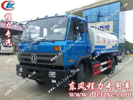 陕西汉中用户订购的东风145多功能洒水车