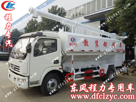 东风多利卡散装饲料运输车