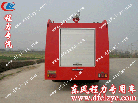 湖北程力东风153水罐泡沫消防车