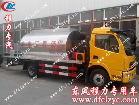 东风多利卡沥青洒布车展示图