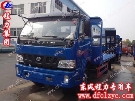 南京跃进挖机平板运输车 南京跃进挖机平板运输车