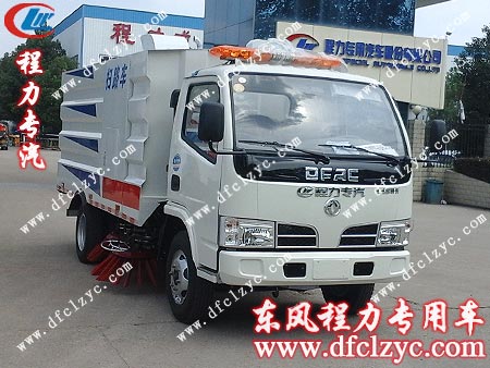 东风小多利卡道路清扫车正侧面展示图