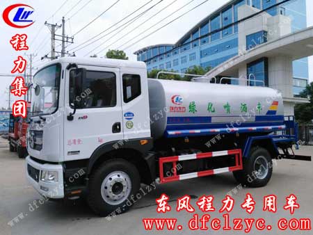 上述图片为湖北程力东风大多利卡D9洒水车