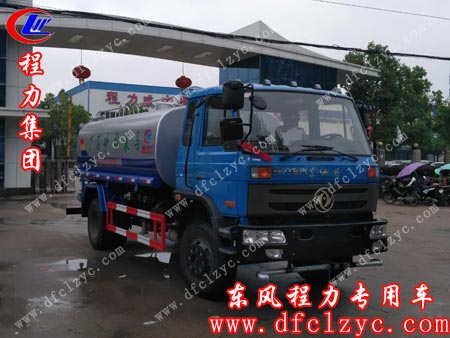 上述图为东风145洒水车出厂图