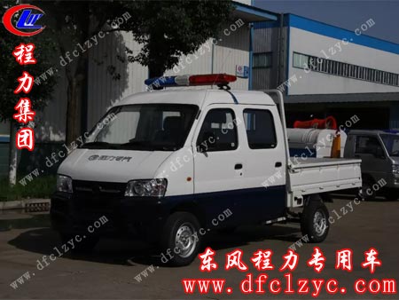 湖北程力新能源城市管理综合执法车，在都市是一道亮丽的风景线