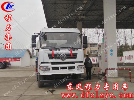 湖北程力东风后双桥洒水车
