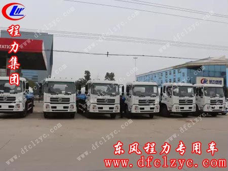 湖北程力东风天锦洒水车