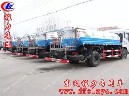 湖北程力东风天锦洒水车
