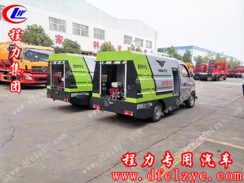 程力专用汽车股份有限公司制造加工的国六长安清洗车