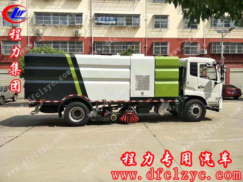 湖北程力专用汽车有限公司东风天锦洗扫车 湖北程力专用汽车有限公司东风天锦洗扫车