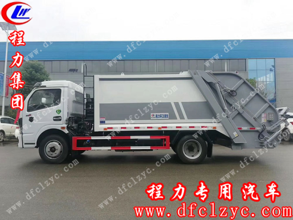 程力集团东风凯普特K7压缩式垃圾车