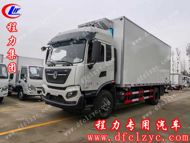 程力专用汽车股份有限公司厂家直销的新款天锦高顶双卧冷藏车重磅来袭