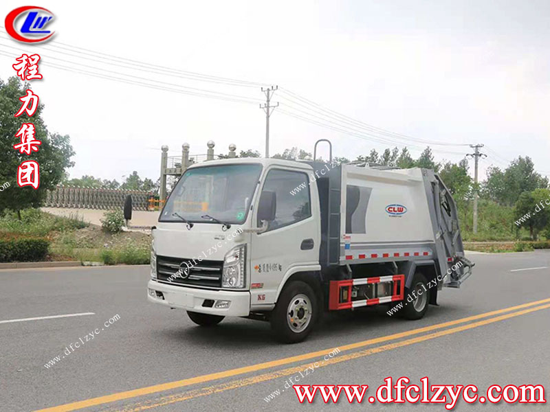 程力集团凯马蓝牌压缩垃圾车