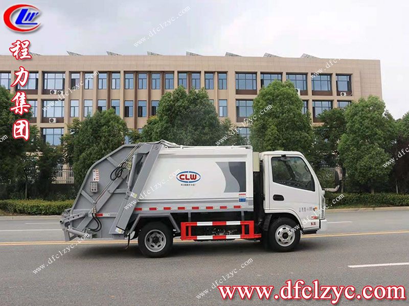 程力集团凯马蓝牌压缩垃圾车